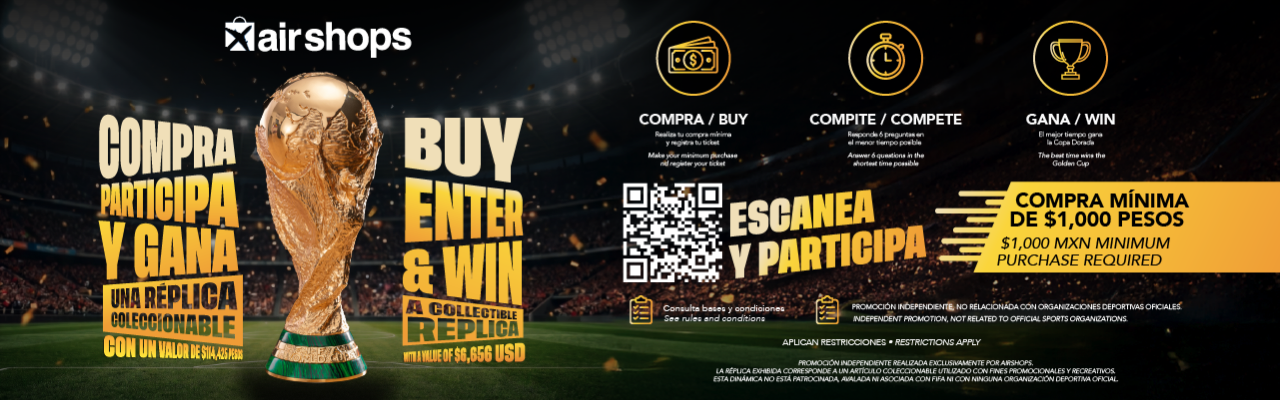 Banner - Escanea y participa - Airshops