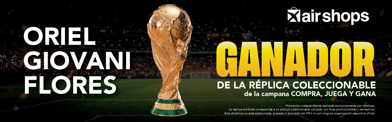 Banner Ganador de la réplica coleccionable